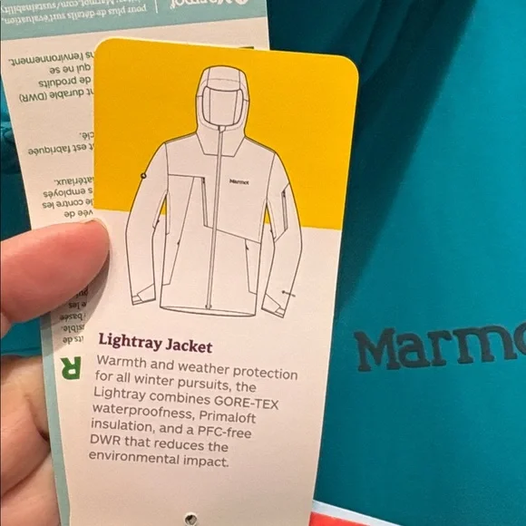 NEW Marmot Men’s Lightray Goretex Ski Jacket - Picture 6 of 11